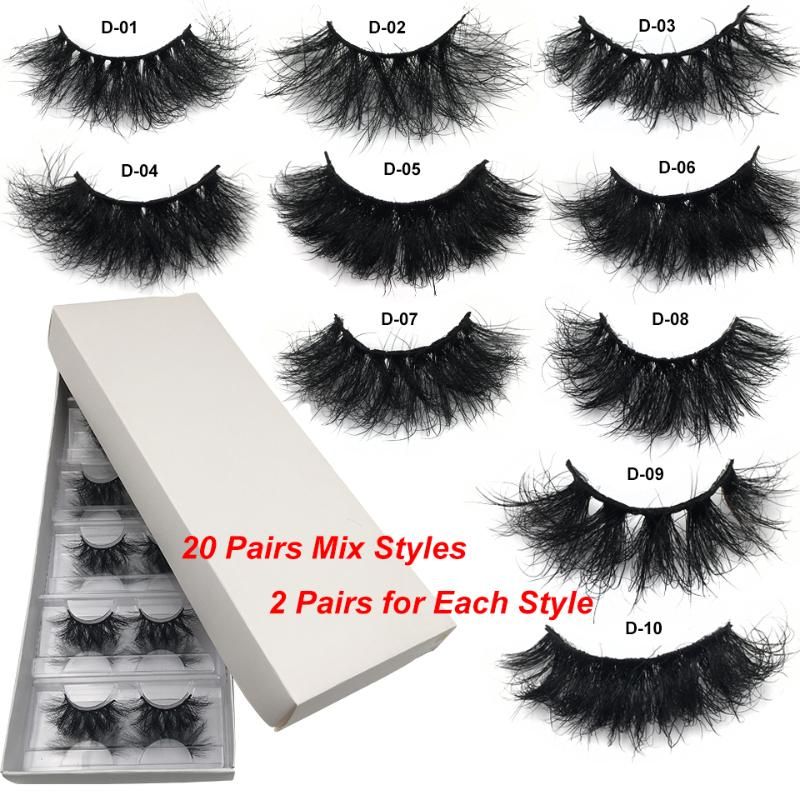 20 pairs mix style