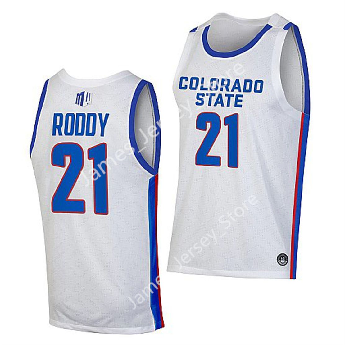 21 Jersey de basket-ball David Roddy