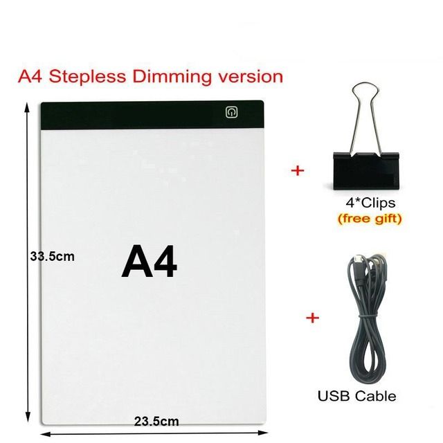 A4 Stepness Dimming