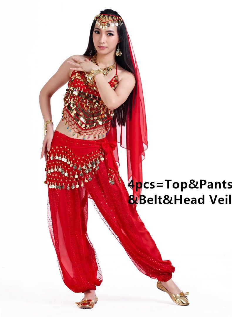 Belly Dance Costumes For Sale Pants Women Bollywood Indian Egyptian