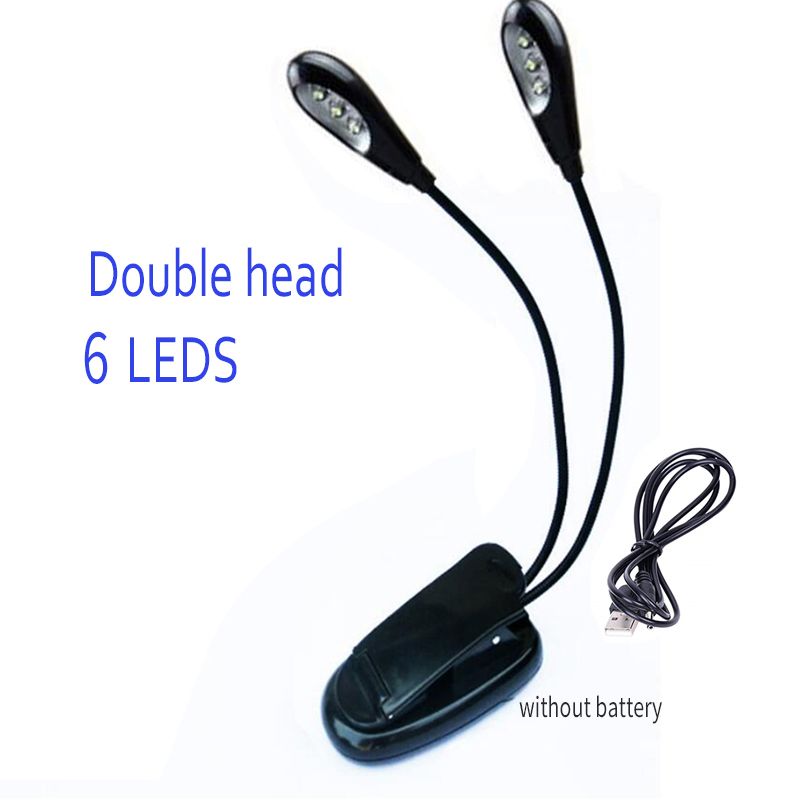 Podwójna głowa 6 diod LED