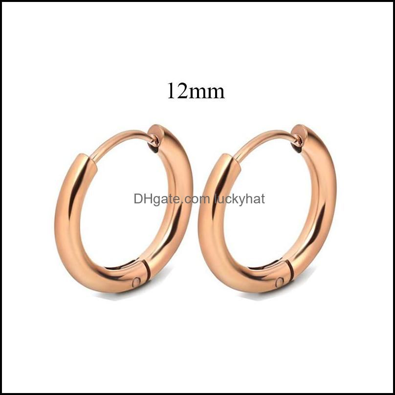 12mm rosa guld