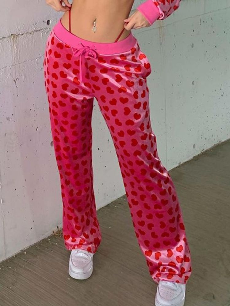 pantaloni rosa