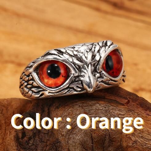 orange eye