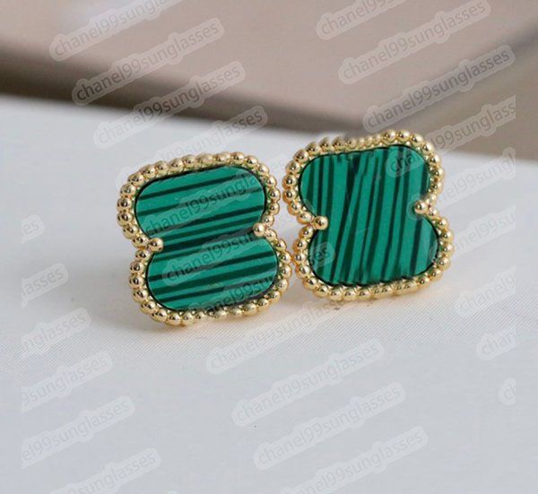 Gold + Green(earrings-China