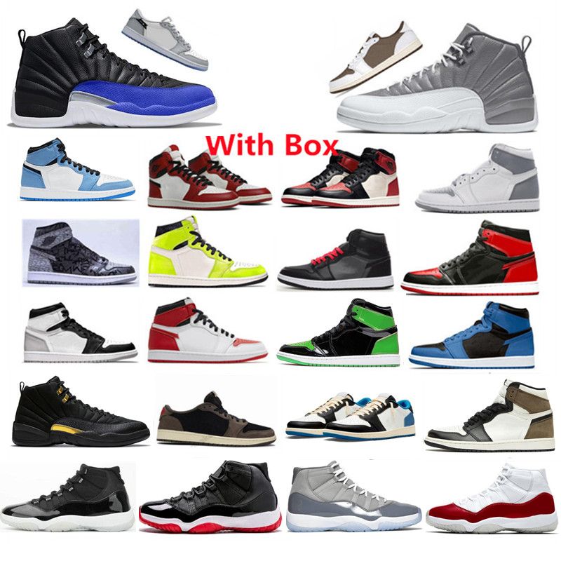 1s Low Reverse Mocha High Stealth Taxi Men Basketball Shoes Light