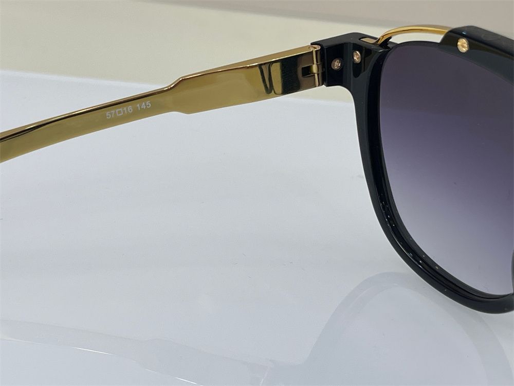 Luxury Designer Latest Sunglasses For Men For Men And Women Retro Vintage  Style With Gold Frame And Square Black Gold Frames MASCOT UV 400 0936 From  Kithstore, $82.73