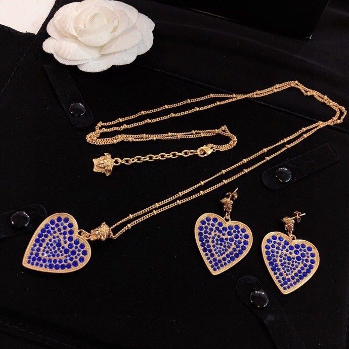 2pcs- 80 necklace earring