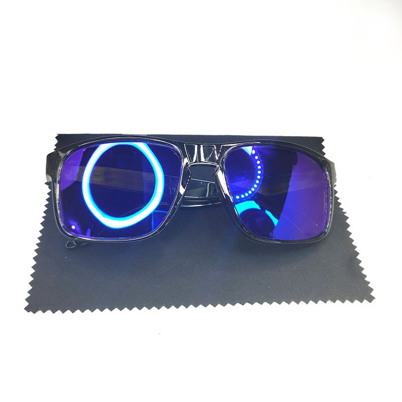 TP gery frame blue lens