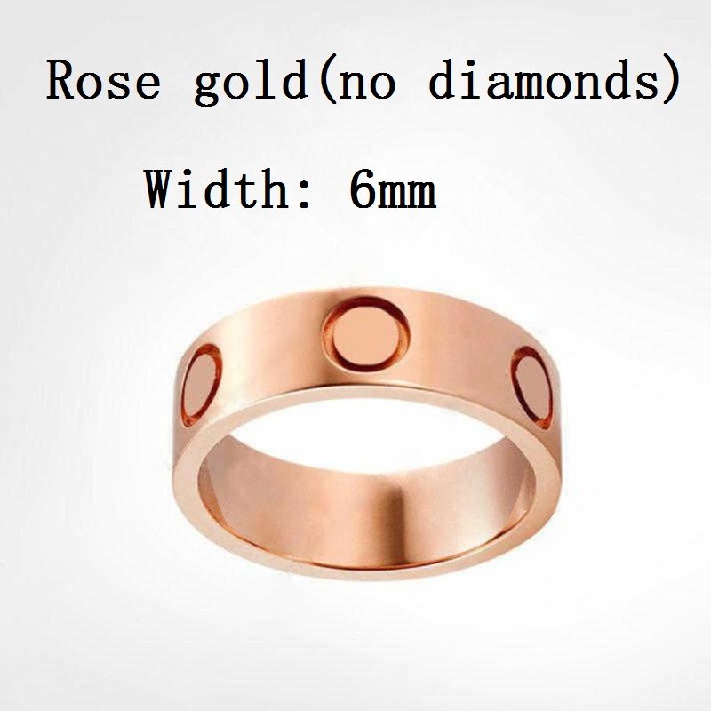 6 mm rose geen diamant