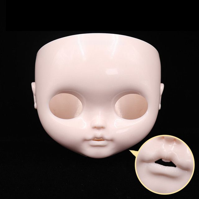 Endast ansiktsplatta-30cm Doll17