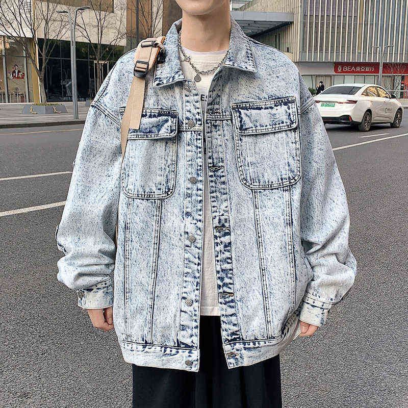 2022 Fashion Mens Denim Jackets Spring New Loose Mens Jeans Jacket Outwear Coat Sleeve Male Clothing Plus Size M 2XL T220728 Sts_012, $43.36 | DHgate.Com