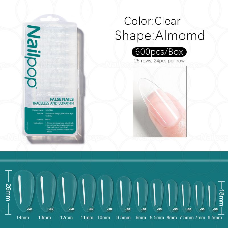 Almond Clear 600