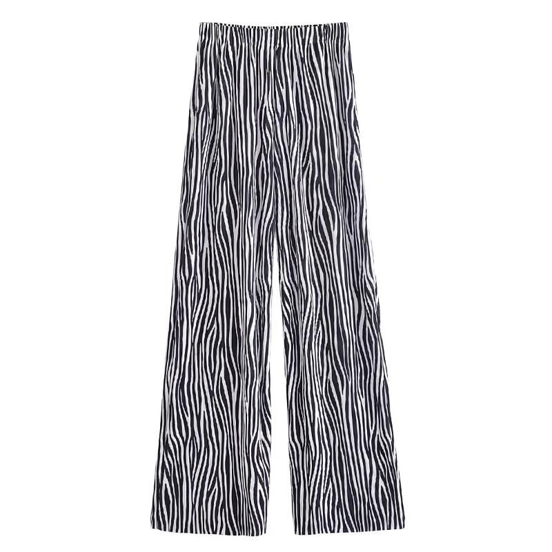 Pantaloni zebra