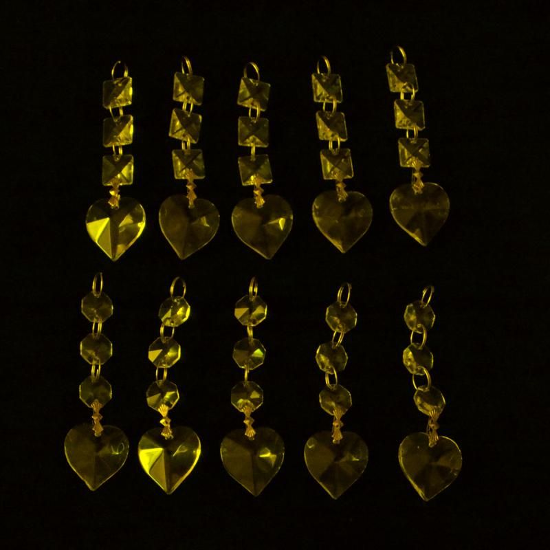 10pcs-28mm Heart 1