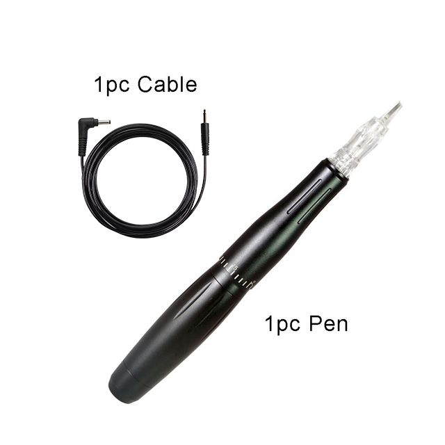 Svart penna och kabel