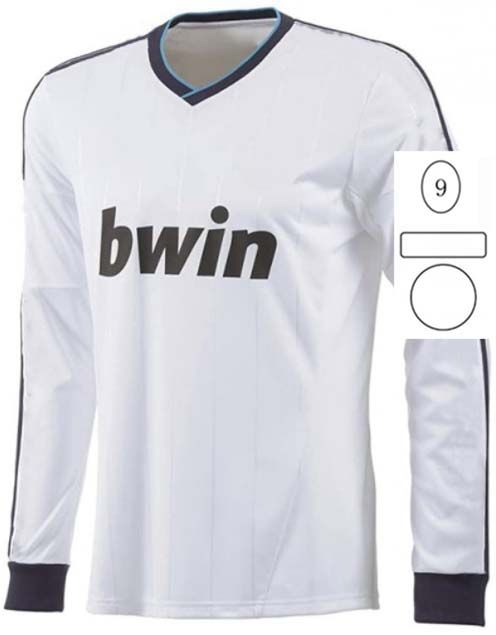 12/13 home long sleeve+ball+9