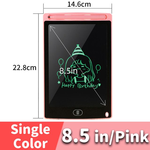 8.5&quot; single color Pink