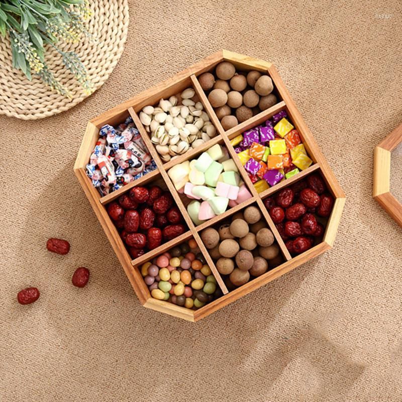 Multi Compartment Snack Tray Snack Storage Box Dried Fruit