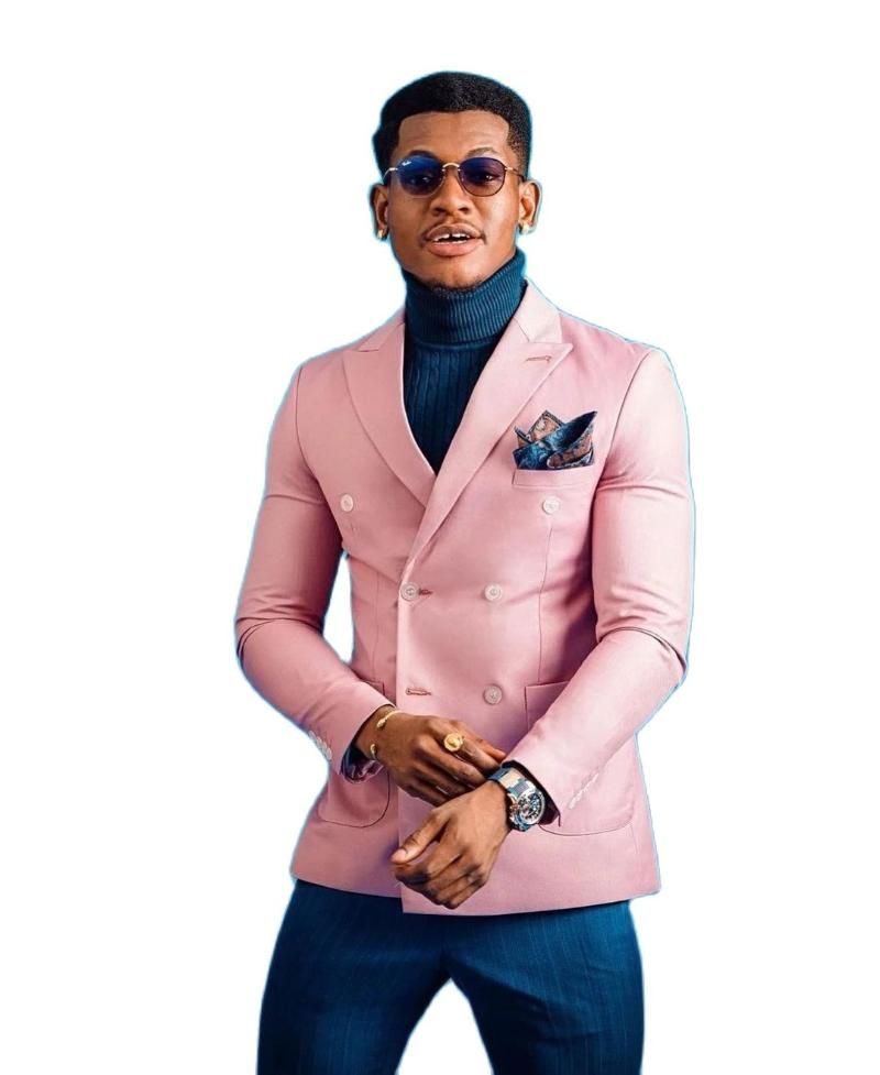 Mens Suits \u0026 Blazers Pink Coat With 