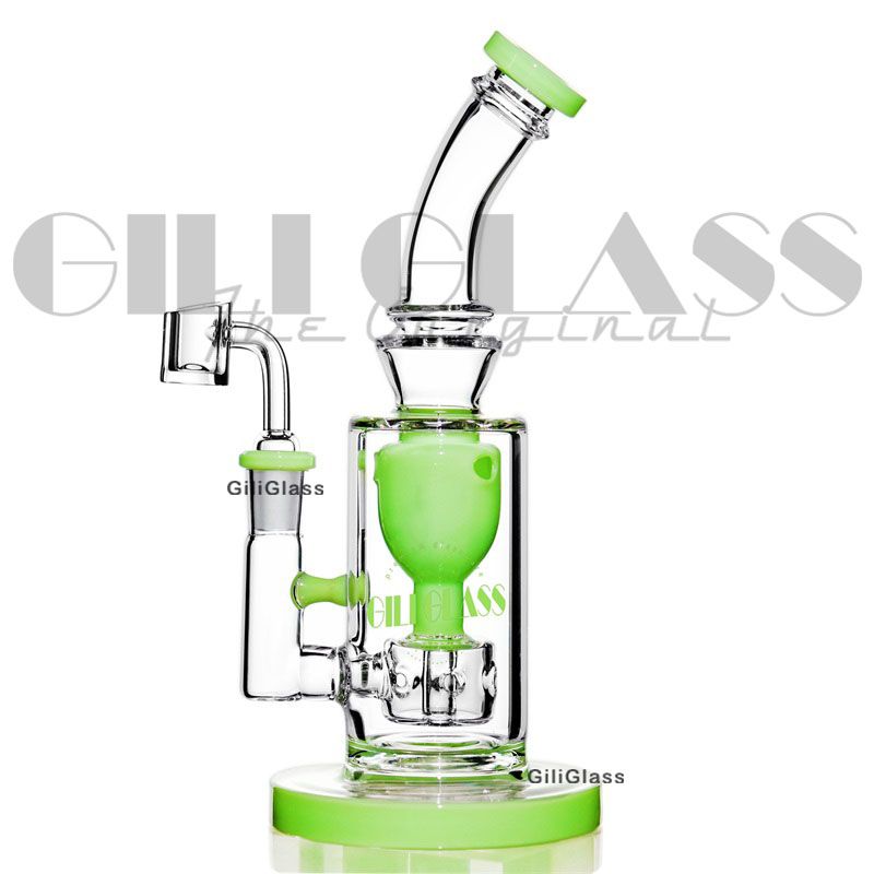 Gili-202 milkgreen with quartz banger