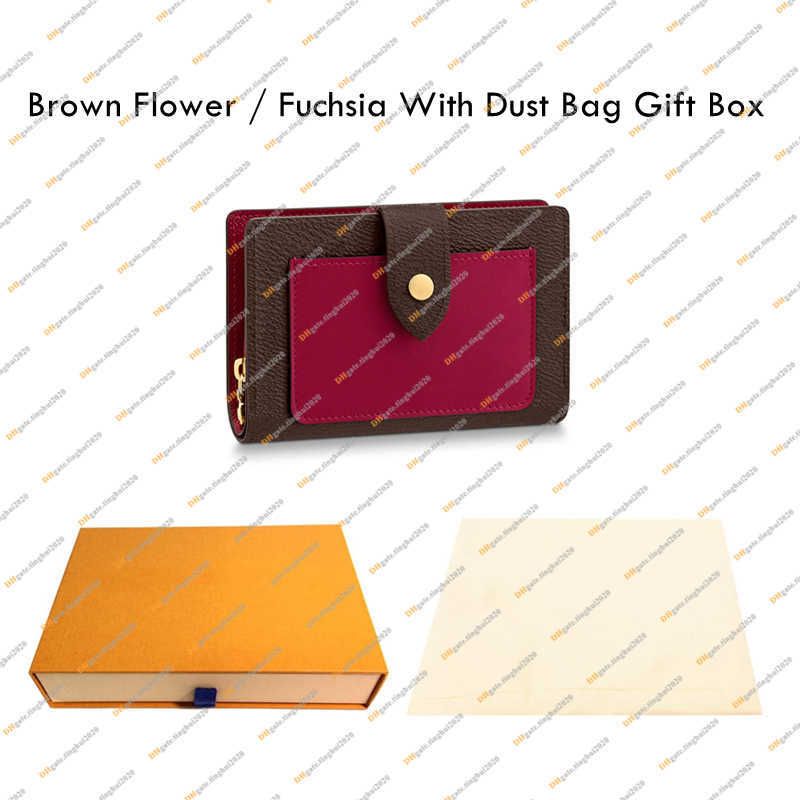 Flor Brown / Fuchsia