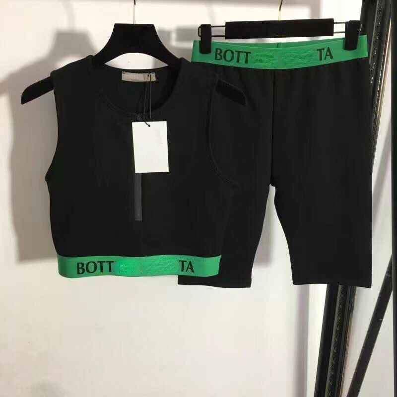 Black Shorts Set