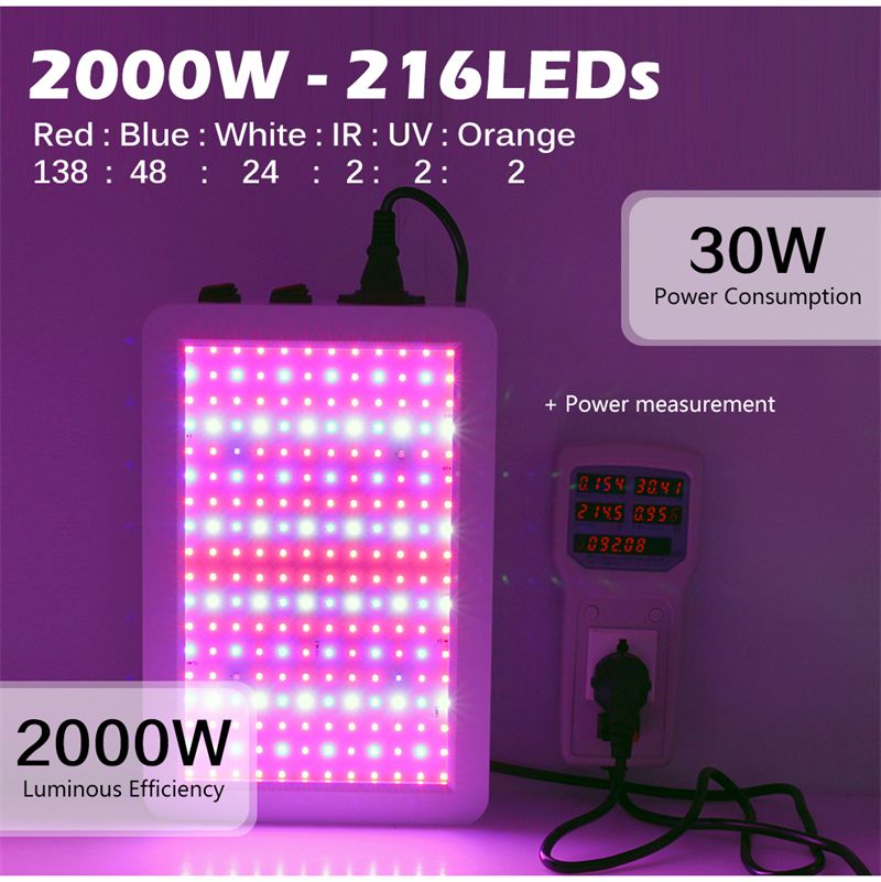 2000 W - 216 LEDs