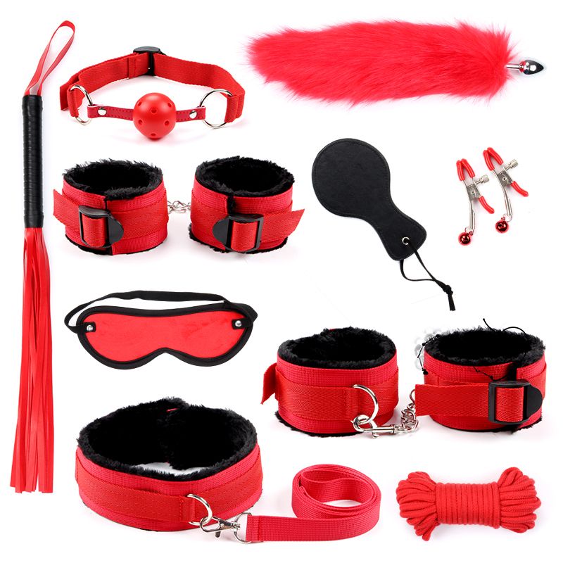 Set de 10 pcs rouge