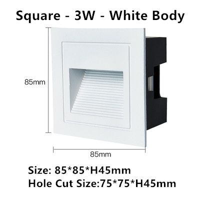 Square-3W 백색