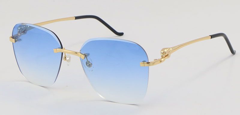 Gold Blue Lens