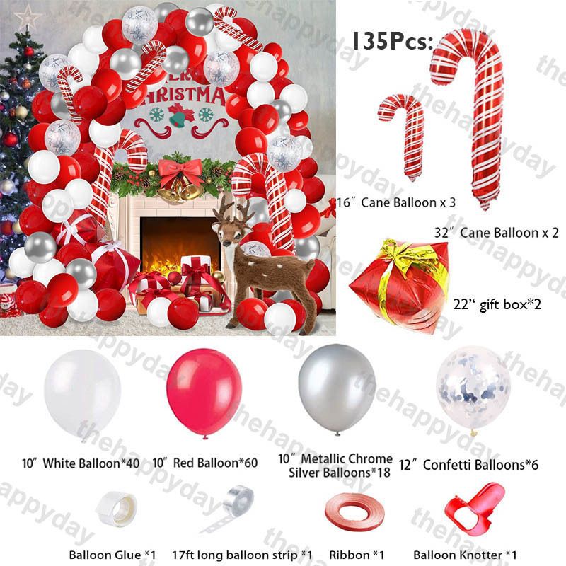 i 135pcs Christmas