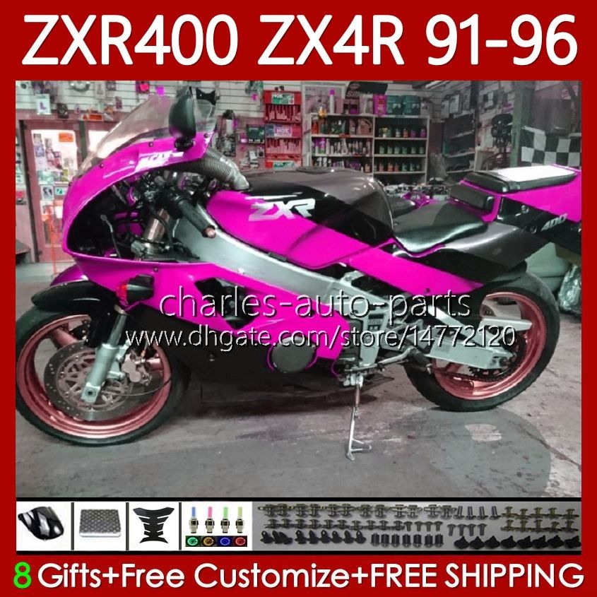 kawasaki ninja black and pink