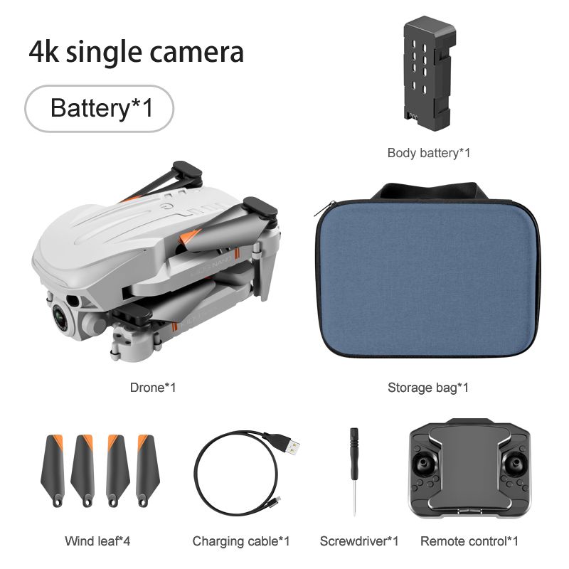 رمادي (كاميرا واحدة 4K)