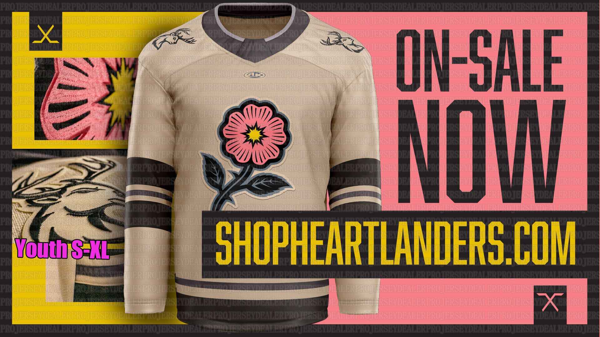 C202 2022 Iowa Heartlanders Third ECHL Ice Hockey Jersey Custom Any