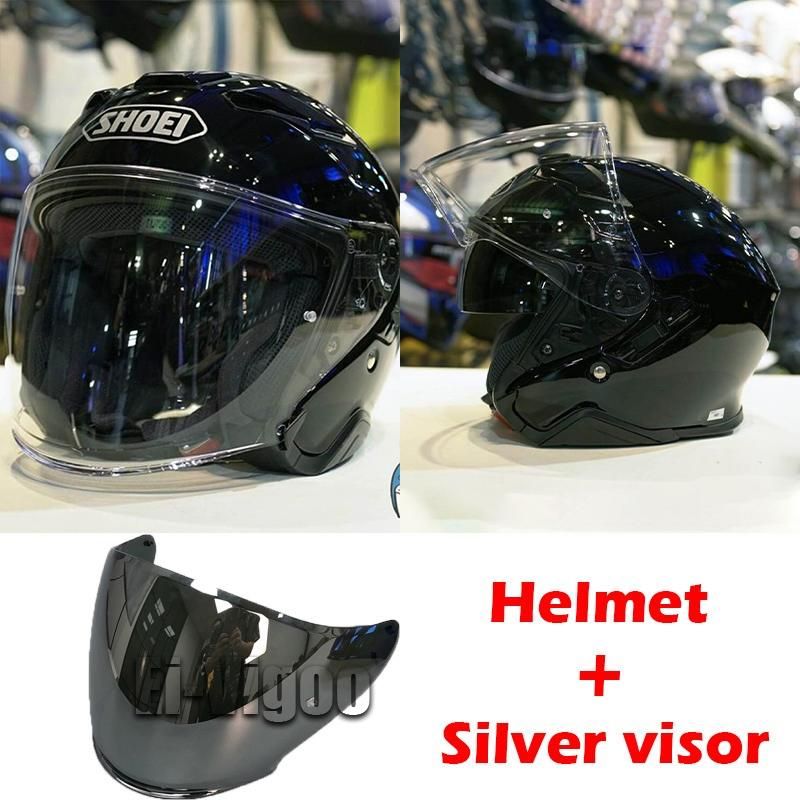 Silver visor