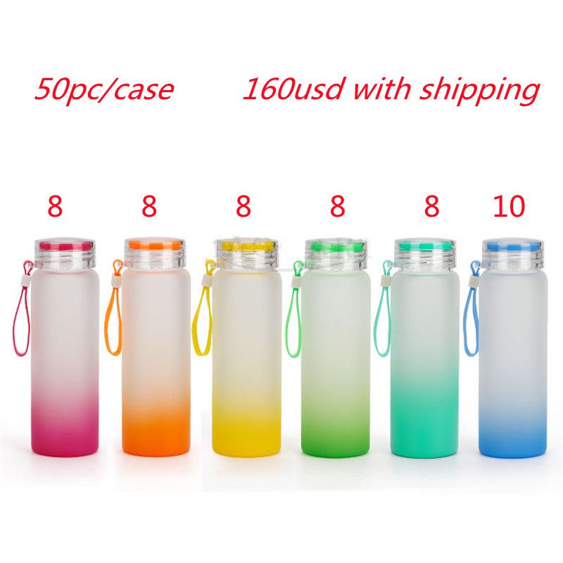 500ml gradient bottle(50pc/case)