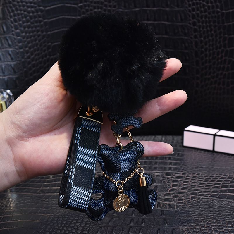 Ours en peluche noir Plaid