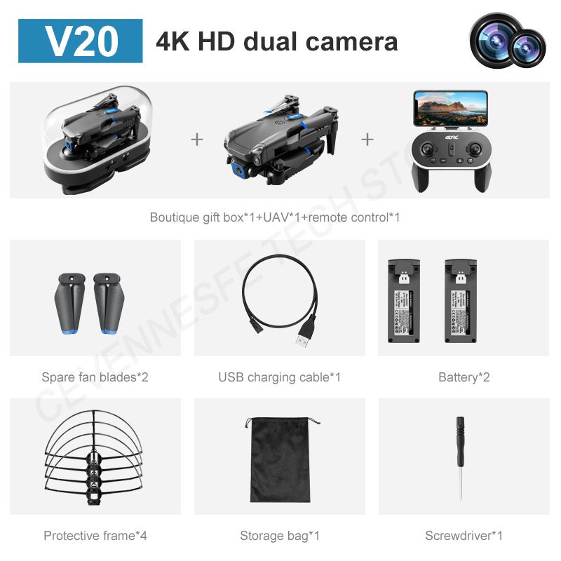 4k Dual 2battery