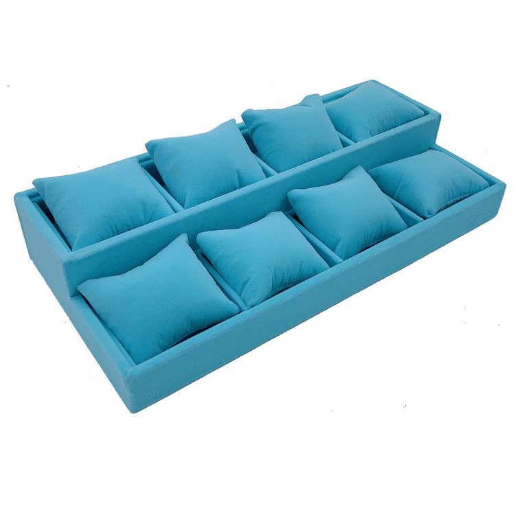 Blue 8 Grids Tray