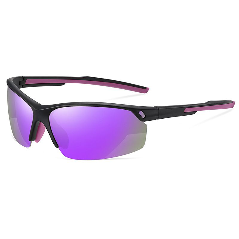 Black purple mercury lens