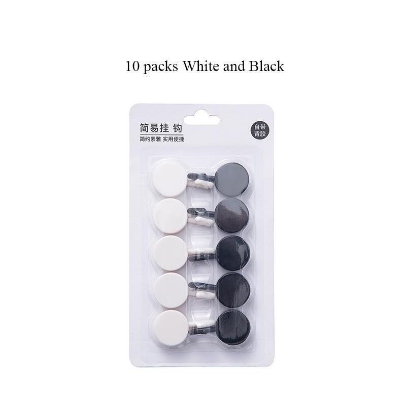 10pcs-1 Set Black and White China