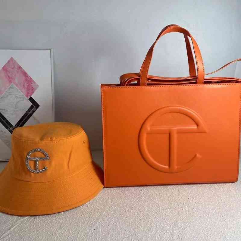 Orange Fisherman Hat Set