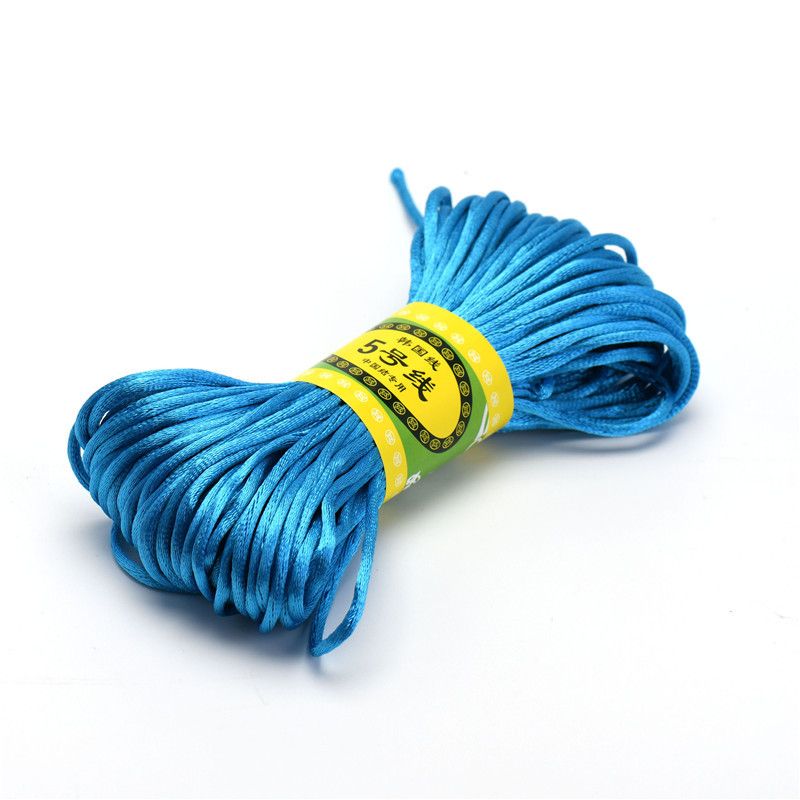 Christmas Tree Beading String Diff 20M Satin Nylon Trim Cord For Necklace  From Amybabe, $1.47