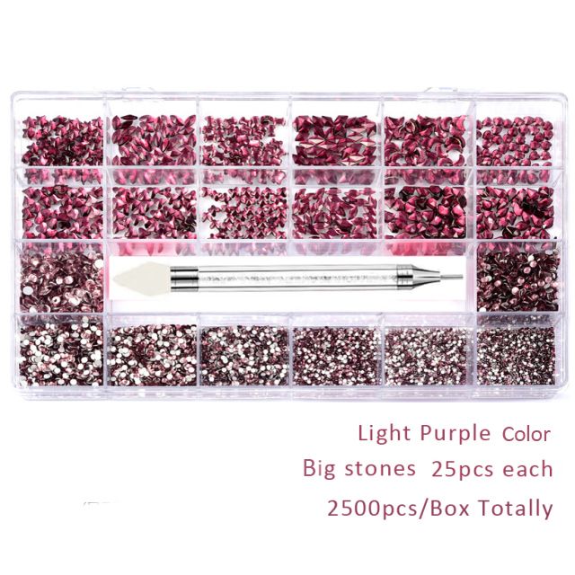 Light Purple 2500pcs