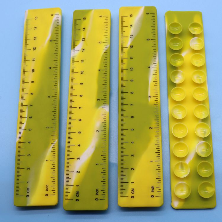 Ruler Silicone Sheet Fidget Toys Square Pat Suction Board Kids ...