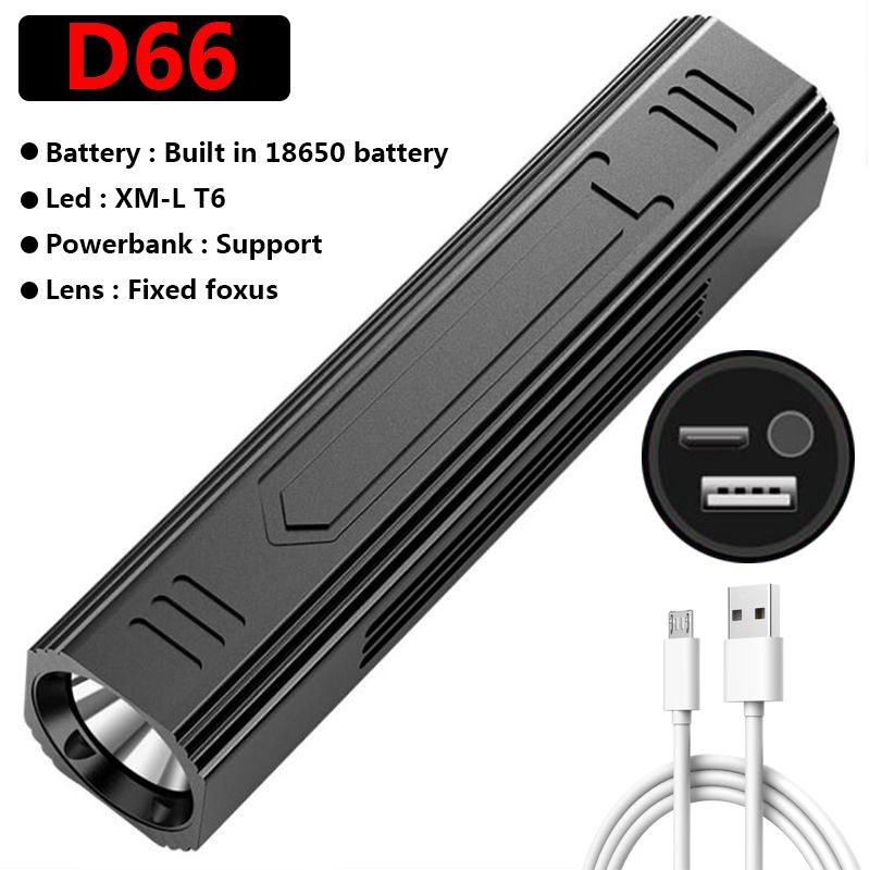 D66-with 18650 Battery