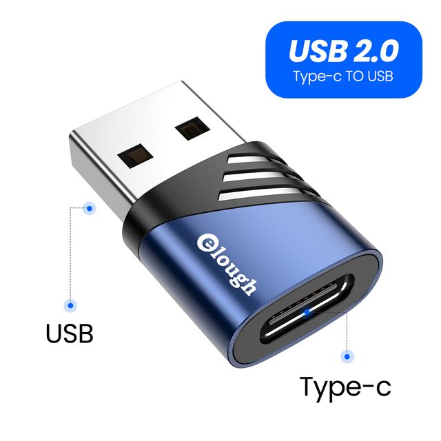 USB2.0 M-C F синий