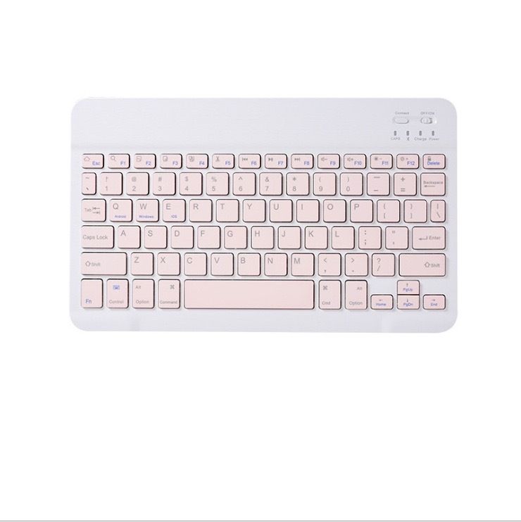 7-Zoll-Pink-Tastatur