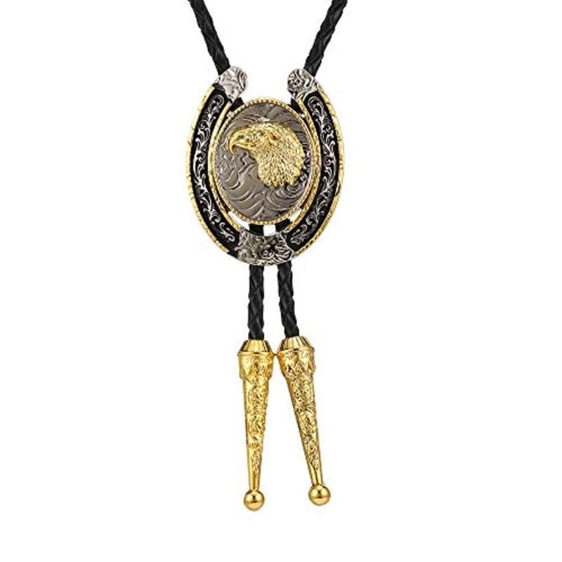 Gold Eagle bolo tie